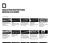 Tablet Screenshot of braeunlich-gmbh.com